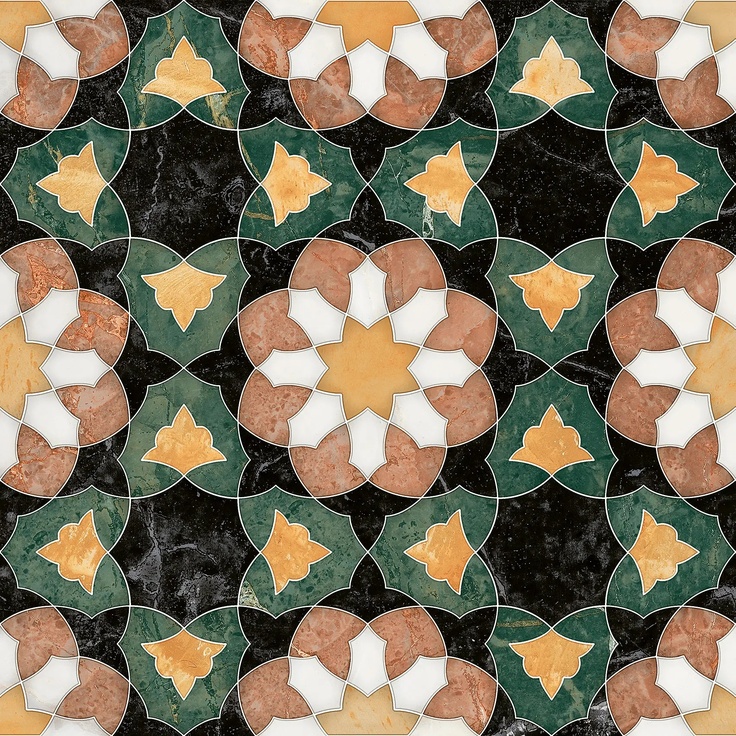 Monopole Marrakech Zellige 3194 Hivernage porcelain tile 22,3x22,3 cm, Spain, other types of marble - photo 1 Monopole Marrakech Zellige 3194 Hivernage porcelain tile 22,3x22,3 cm, Spain, other types of marble - photo 1
