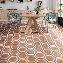 Monopole Menorca 22x25 см, glazed porcelain stoneware, Spain, cotto - interior photo 1 - 3 Monopole Menorca 22x25 см, glazed porcelain stoneware, Spain, cotto - interior photo 1 - photo 3