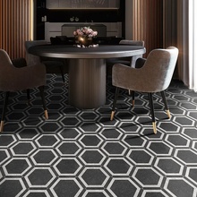 Monopole Oregon 22x25 см, glazed porcelain stoneware, Spain, other types of stone - interior photo 1 - 2 Monopole Oregon 22x25 см, glazed porcelain stoneware, Spain, other types of stone - interior photo 1 - photo 2