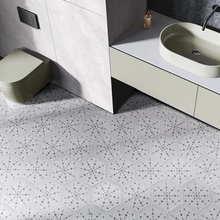 Monopole Oxford 22x25 см, glazed porcelain stoneware, Spain, hydraulic - interior photo 1 - photo 1