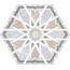 Monopole Radiant С000592906 Radiant Grey porcelain tile 20x24 cm, Spain, hydraulic - photo 1
