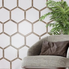 Monopole Toronto 22x25 см, glazed porcelain stoneware, Spain, other types of marble - interior photo 1 - 3 Monopole Toronto 22x25 см, glazed porcelain stoneware, Spain, other types of marble - interior photo 1 - photo 3