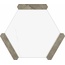 Monopole Toronto С000622114 002649_AvanttorontoGold22X25 porcelænsflise 22x25 cm, Spanien, calacatta-marmor - foto 1