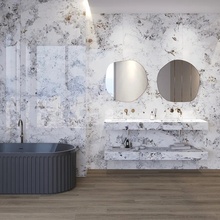 Museum Artic 100x180, glazed porcelain stoneware, Spain, granite - interior photo 1 - 2 Museum Artic 100x180, glazed porcelain stoneware, Spain, granite - interior photo 1 - photo 2