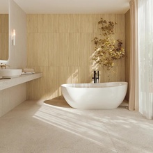 Museum Bloom 33,3x100, glazed porcelain stoneware, Spain, wood look - interior photo 1 - 2 Museum Bloom 33,3x100, glazed porcelain stoneware, Spain, wood look - interior photo 1 - photo 2