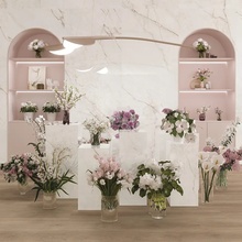 Museum Dahlia 33,3x100, unglazed porcelain stoneware, Spain, other types of marble - interior photo 1 - 3 Museum Dahlia 33,3x100, unglazed porcelain stoneware, Spain, other types of marble - interior photo 1 - photo 3