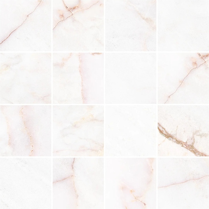 Museum Dahlia С000604575 39627_D.DAHLIA WHITE NT/16T/30X30/C/R Mosaic 30x30 cm, Spain, other types of marble - photo 1 Museum Dahlia С000604575 39627_D.DAHLIA WHITE NT/16T/30X30/C/R Mosaic 30x30 cm, Spain, other types of marble - photo 1
