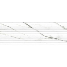 Museum Matcha С000593713 37877_MATCHA GREEN DECOR SP/33,3X100/R Wandfliese 33,3x100 cm, Spanien, calacatta - Foto 1 - Foto 1