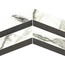 Museum Matcha С000593718 38113_D.MATCHA/EBONY CHEVRON/30X21,9/EP Mosaic 21,9x30 cm, Spain, calacatta marble - photo 1
