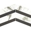 Museum Matcha С000593717 38112_D.MATCHA/EBONY CHEVRON NT/30X21,9 Mosaic 21,9x30 cm, Spain, calacatta marble - photo 1 Museum Matcha С000593717 38112_D.MATCHA/EBONY CHEVRON NT/30X21,9 Mosaic 21,9x30 cm, Spain, calacatta marble - photo 1