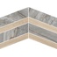 Museum Nova С000593733 38117_D.NOVA/TAUPE CHEVRON NT/30X21,9 Mozaika 21,9x30 cm, Španělsko, ostatní druhy mramoru - fotografie 1