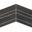 Museum Oud С000593642 38139_D.OUD EBONY CHEVRON AS/30X21,9/C/R Mosaic 21,9x30 cm, Spain, wood look - photo 1