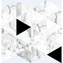 Museum Supreme 27881 White Triangle Decoração 29x29 cm, Espanha, efeito marmore - foto 1 - foto 1