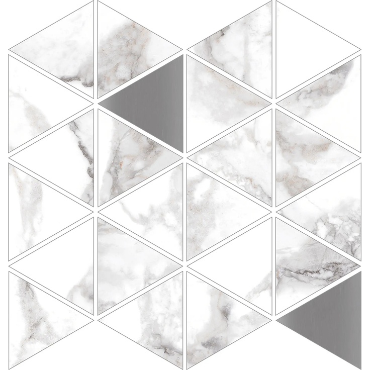 Museum Haute С000546955 31149_D.HAUTE WHITE TRIANGLE SP/29X29 Mosaïque 29x29 cm, Espagne, autres types de marbre - photo 1 Museum Haute С000546955 31149_D.HAUTE WHITE TRIANGLE SP/29X29 Mosaïque 29x29 cm, Espagne, autres types de marbre - photo 1