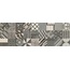 Mutina Azulej С000202943 PUACM04_Azulej Combination Nero 20X20 gres porcelánový 20x20 cm, Itálie, beton - fotografie 1