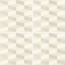 Mutina Azulej С000202916 PUA15_Azulej Cubo Bianco 20X20 gres porcelánový 20x20 cm, Itálie, pod betonem - fotografie 1 - foto 1