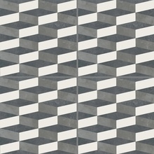 Mutina Azulej С000202937 PUA45_Azulej Cubo Nero 20X20 gres porcelánový 20x20 cm, Itálie, pod betonem - fotografie 1 - foto 1