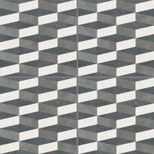 Mutina Azulej PUA45 Cubo Nero Decor 20x20 cm, Italy - photo 1 - photo 1