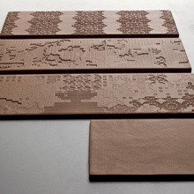 Mutina Bas-Relief 18x26,5, ongeglazuurd keramisch graniet, Italië - interieurfoto 1 - foto 3