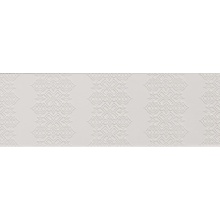 Mutina Bas-Relief PUBG01 Garland Relief Bianco Dekor 18x54 cm, Itálie - fotografie 1 - foto 1
