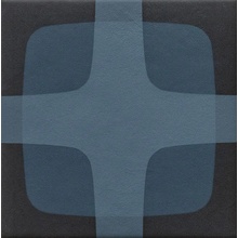 Mutina Betty С000618897 REBS03_SET NIGHT BLUE 20.5x20.5 porcelain tile 20,5x20,5 cm, Italy, hydraulic - photo 1 - photo 1