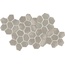 Mutina Botanica С000560642 TYBSG69_grey glossy seed 23,1x39,9 Mosaic 23,1x39,9 cm, Italy, monochrome - photo 1