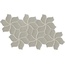 Mutina Botanica С000560648 TYBFM69_grey matt flower 23,1x40.3 Mosaic 23,1x40,3 cm, Italy, monochrome - photo 1
