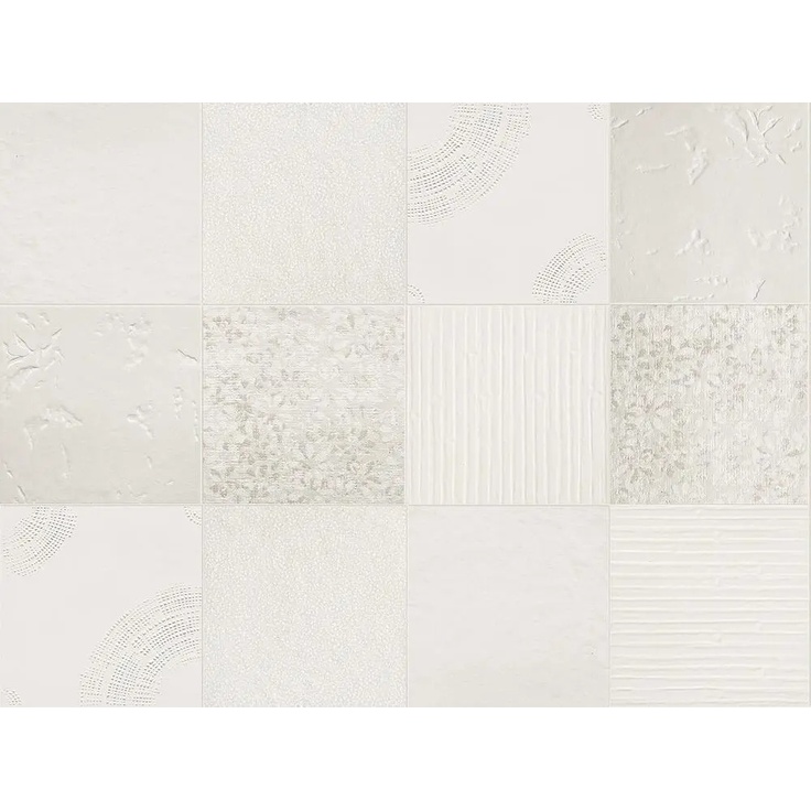 Mutina Chymia С000460022 GACM41_chymia MIX 1 white 30x30 gres porcelánový 30x30 cm, Itálie - fotografie 1 Mutina Chymia С000460022 GACM41_chymia MIX 1 white 30x30 gres porcelánový 30x30 cm, Itálie - fotografie 1