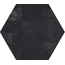 Mutina Déchirer С000100311 Pudd34_EsagonoRett.Nero120X120 porcelain tile 120x120 cm, Italy - photo 1
