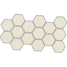 Mutina Déchirer С000100313 Pudd41_MosaicoRandomDecorBianco Mosaiikki 21x44 cm, Italia - kuva 1 - kuva 1