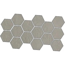 Mutina Déchirer С000100314 Pudd42_MosaicoRandomDecorGrigio Mosaiikki 21x44 cm, Italia - kuva 1 - kuva 1