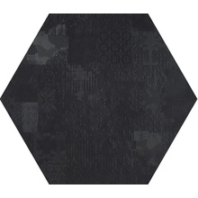 Mutina Déchirer С000100311 Pudd34_EsagonoRett.Nero120X120 posliinilaatta 120x120 cm, Italia - kuva 1 - kuva 1