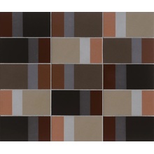 Mutina Diarama С000398652 Diarama blush dark 9,4x18,7 posliinilaatta 9,4x18,7 cm, Italia - kuva 1 - kuva 1