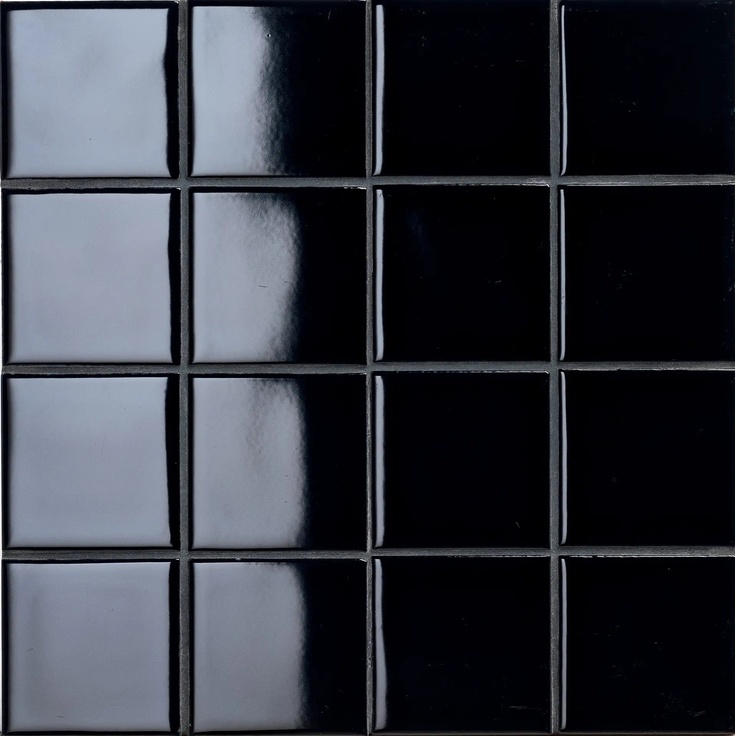Mutina DIN С000525831 KGDG52_black glossy 30,2x30,2 (7,4x7,4) Mosaic 30,2x30,2 cm, Italy, monochrome - photo 1 Mutina DIN С000525831 KGDG52_black glossy 30,2x30,2 (7,4x7,4) Mosaic 30,2x30,2 cm, Italy, monochrome - photo 1