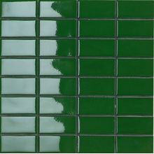 Mutina DIN С000525851 KGDG77_dark green glossy 30,2x30,2 Мозаика 30,2x30,2 см, Италия, моноколор - фото 1 - фото 1