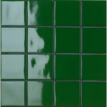 Mutina DIN С000525835 KGDG57_dark green glossy 30,2x30,2 (7,4x7,4) Мозаика 30,2x30,2 см, Италия, моноколор - фото 1 - фото 1