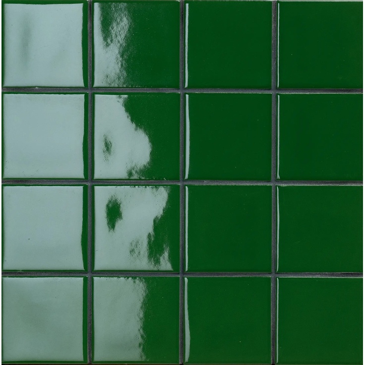 Mutina DIN С000525835 KGDG57_dark green glossy 30,2x30,2 (7,4x7,4) Mosaic 30,2x30,2 cm, Italy - photo 1 Mutina DIN С000525835 KGDG57_dark green glossy 30,2x30,2 (7,4x7,4) Mosaic 30,2x30,2 cm, Italy - photo 1