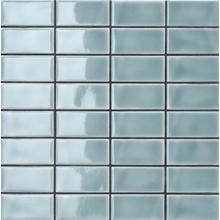 Mutina DIN С000525848 KGDG74_light blue glossy 30,2x30,2 Мозаика 30,2x30,2 см, Италия, моноколор - фото 1 - фото 1