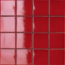 Mutina DIN С000525837 KGDG59_red glossy 30,2x30,2 (7,4x7,4) Мозаика 30,2x30,2 см, Италия, моноколор - фото 1 - фото 1