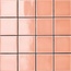 Mutina DIN С000525836 KGDG58_rose glossy 30,2x30,2 (7,4x7,4) Mosaic 30,2x30,2 cm, Italy - photo 1
