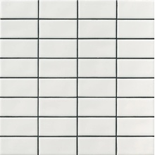 Mutina DIN С000525838 KGDM61_white matt 30,2x30,2 Мозаика 30,2x30,2 см, Италия, моноколор - фото 1 - фото 1