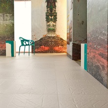 Mutina Folded 60x60 см, geglazuurd keramisch graniet, Italië, monokleur - interieurfoto 1 - foto 3