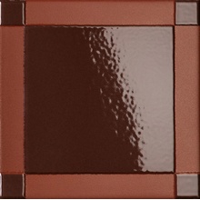 Mutina Homage to the Square JAS03 HOMAGE SQUARE DASH CHOCOLATE porcelain tile 15x15 cm, Italy - photo 1 - photo 1