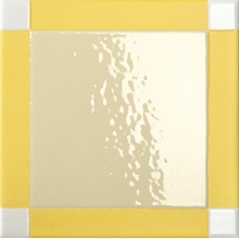 Mutina Homage to the Square JAS05 HOMAGE SQUARE DASH CITRON porcelain tile 15x15 cm, Italy - photo 1 - photo 1