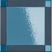 Mutina Homage to the Square JAS01 HOMAGE SQUARE DASH SEA porcelain tile 15x15 cm, Italy - photo 1 - photo 1