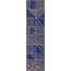 Mutina Mater С000579052 PUMS47_MATER SEGNO BLU 15x60 porcelain tile 15x60 cm, Italy - photo 1
