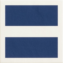 Mutina Mattonelle Margherita NDM25 Double Blue Decoração 20,5x20,5 cm, Itália - foto 1 - foto 1