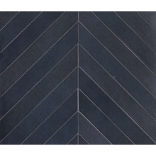 Mutina Mews С000261443 BOM96_Mews chevron ink 5.5x39.4 Feinsteinzeug 5,5x39,4 cm, Italien - Foto 1 - Foto 1