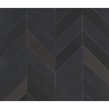 Mutina Mews BOM67 Chevron Soot gres porcelánový 5,5x19,6 cm, Itálie - fotografie 1 - foto 1