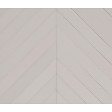 Mutina Mews BOM91 Chevron Chalk gres porcelánový 5,5x39,4 cm, Itálie - fotografie 1 - foto 1